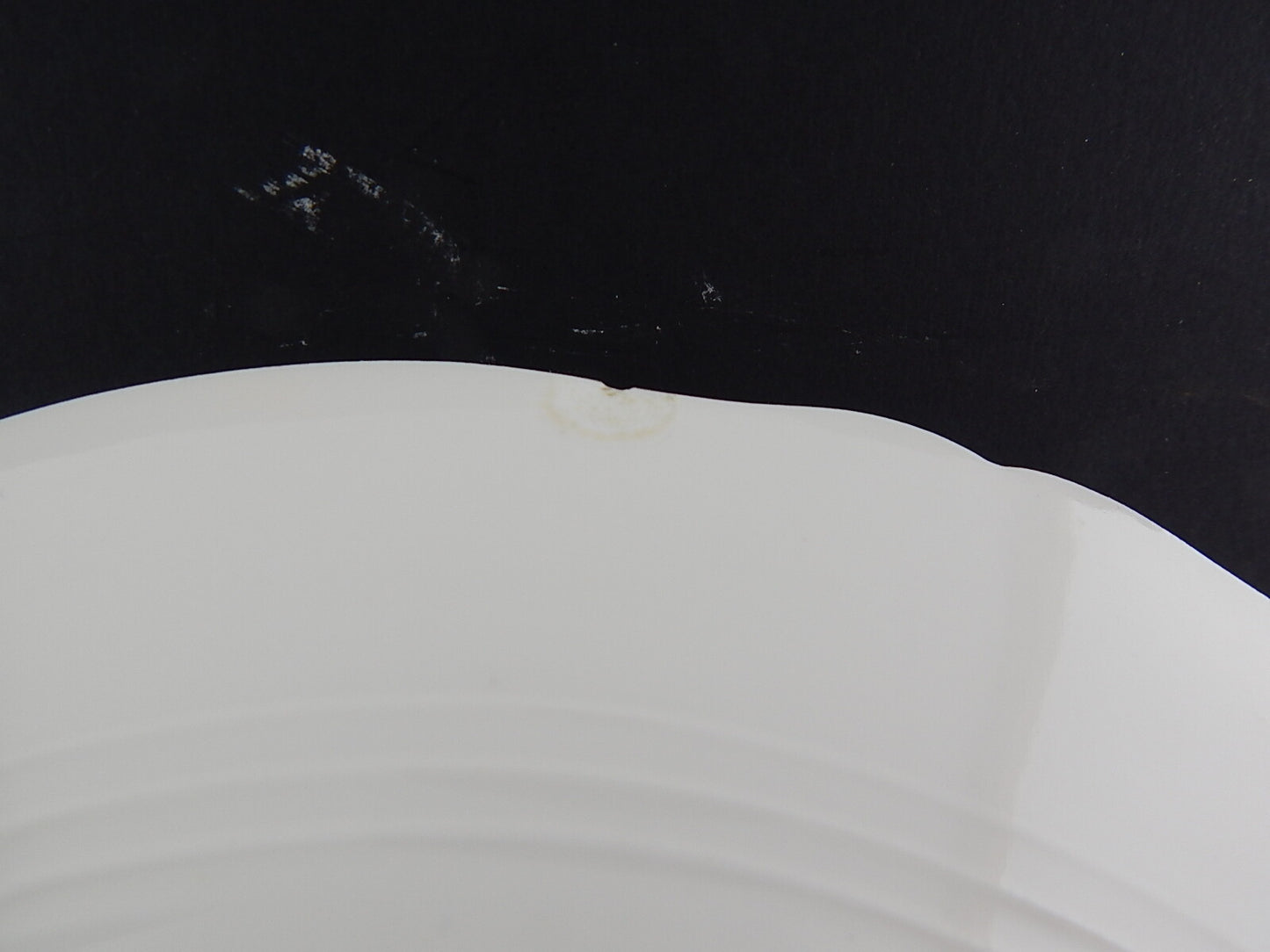 ANTICO PIATTO DIPINTO PORCELLANA LIMOGES THEODOR HAVILAND FINE 1800 DIFETTO 2099