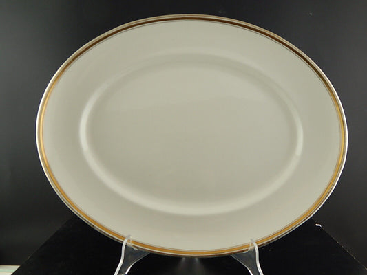 ANTICO GRANDE VASSOIO PIATTO PORTATA ROYAL POTTERY WILKINSON SEMI PORCELLANA