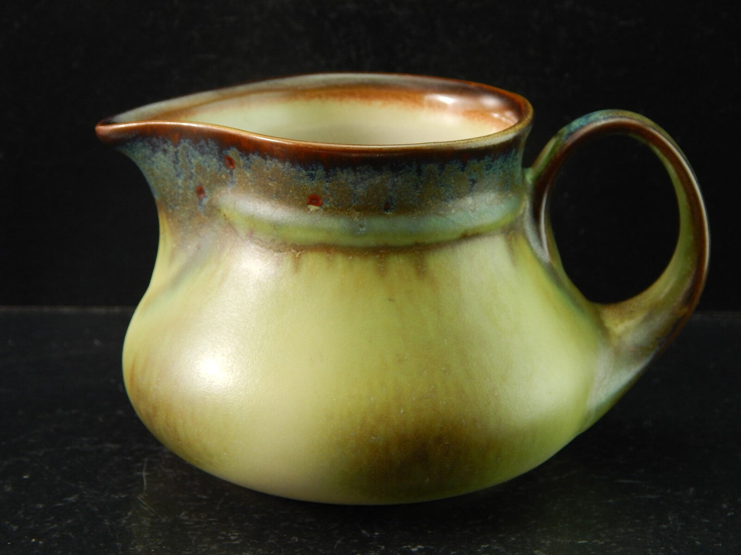 VINTAGE PORCELLANA MANCIOLI COLLEZIONE TUSCIA LATTIERA BRICCO