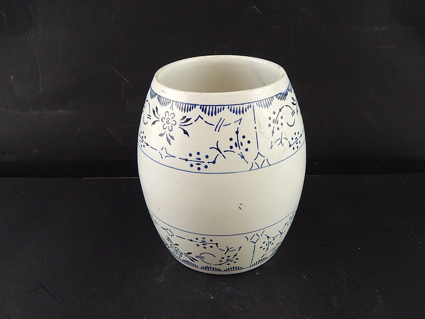 ANTICO ART DECO BARATTOLO SUKKER ZUCCHERO PORCELLANA THEODOR PAETSCH FRANCOFORTE