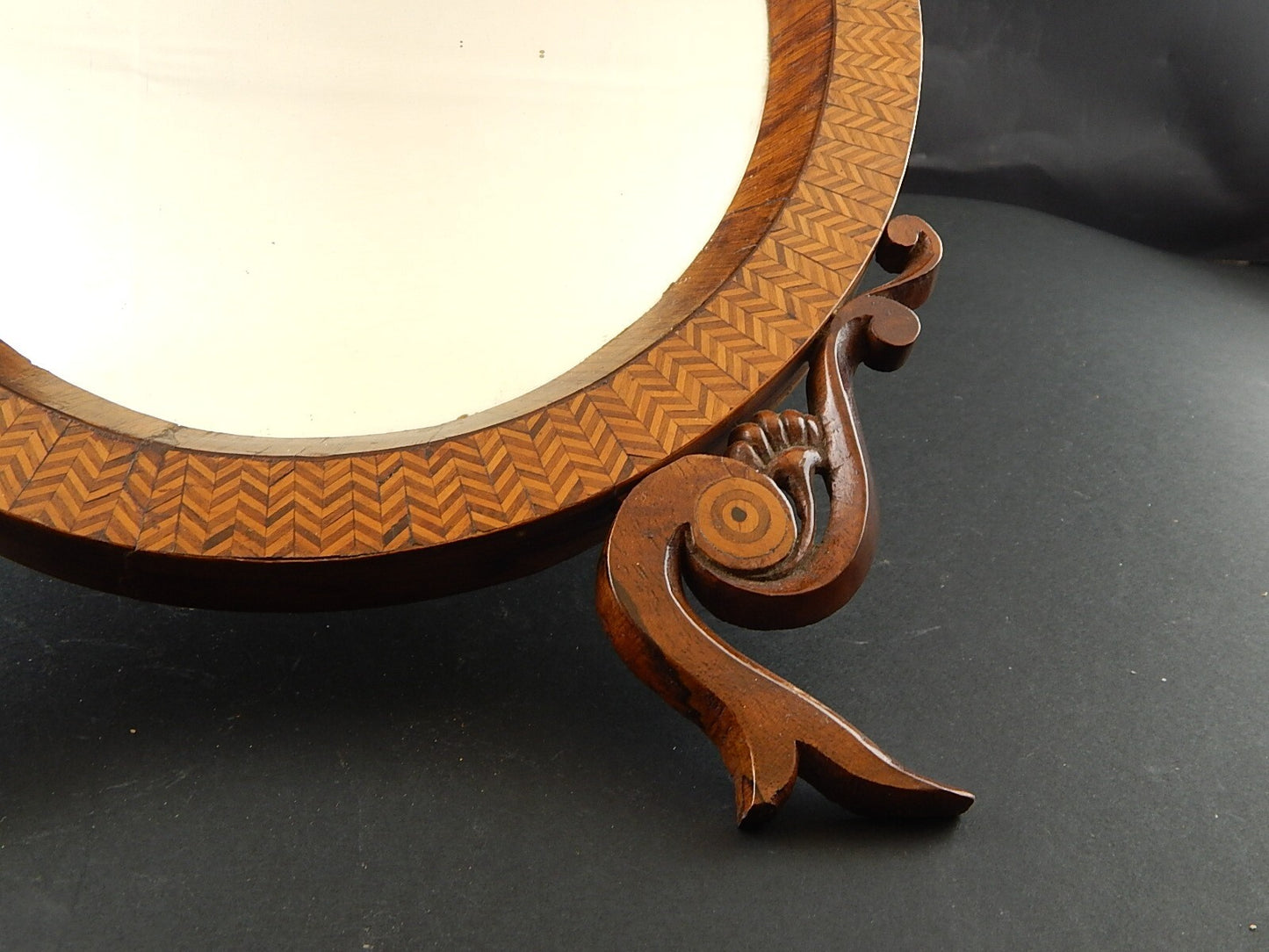 ANTICA AUTENTICA RARA SPECCHIERA FRANCESE EPOCA PRIMA META' 800 STILE CARLO X