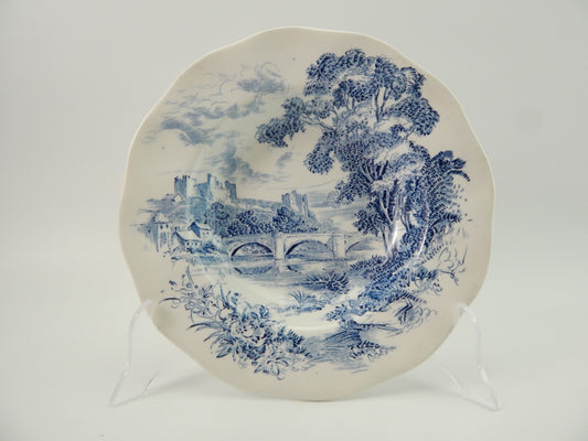 WEDGWOOD&CO VINTAGE PIATTO FONDO SEMI-PORCELLANA META' 900 COUNTRYSIDE