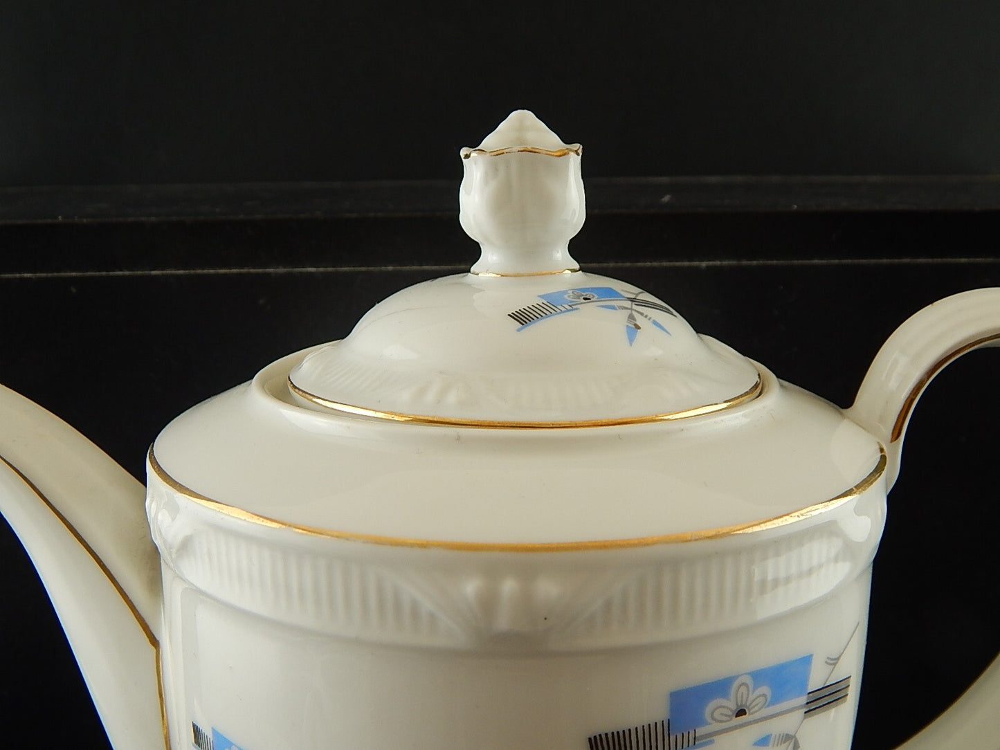 PREZIOSO ANTICO ART DECO SERVIZIO TE' PORCELLANA ZEH SCHERZER BAVARIA