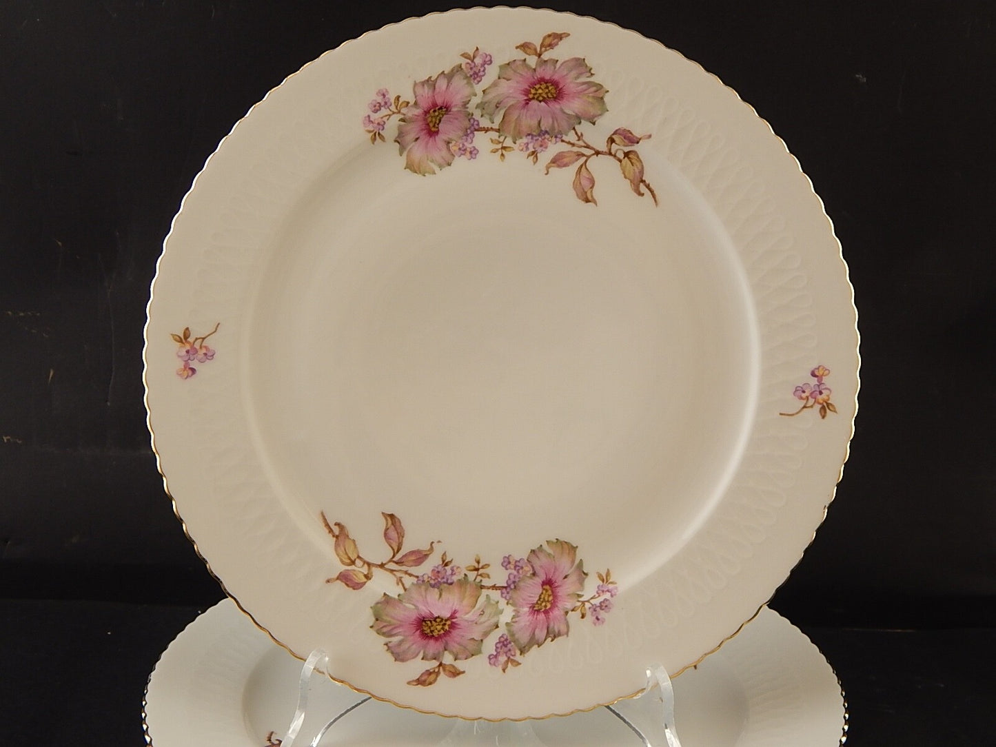 ANTICO RARO SERVIZIO 6 PIATTI PIANI PORCELLANA SELTMANN WEIDEN BAVARIA ELISABETH