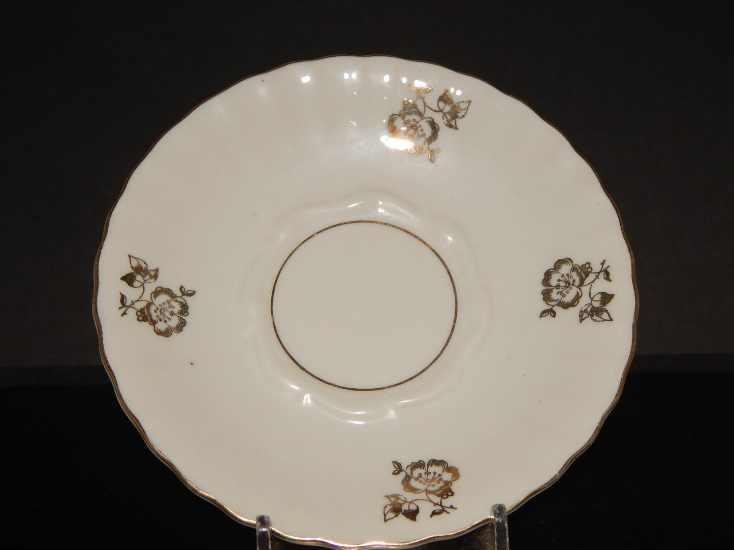 ANTICA ROCAILLE TAZZINA CAFFÈ PORCELLANA MITTERTEICH META' 900 U.S. ZONE GERMANY