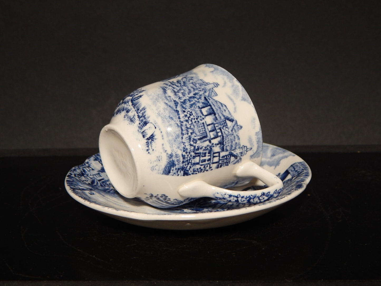 ANTICA TAZZINA CAFFE' SEMI PORCELLANA JOHNSON BROS OLDE ENGLISH COUNTRYSIDE