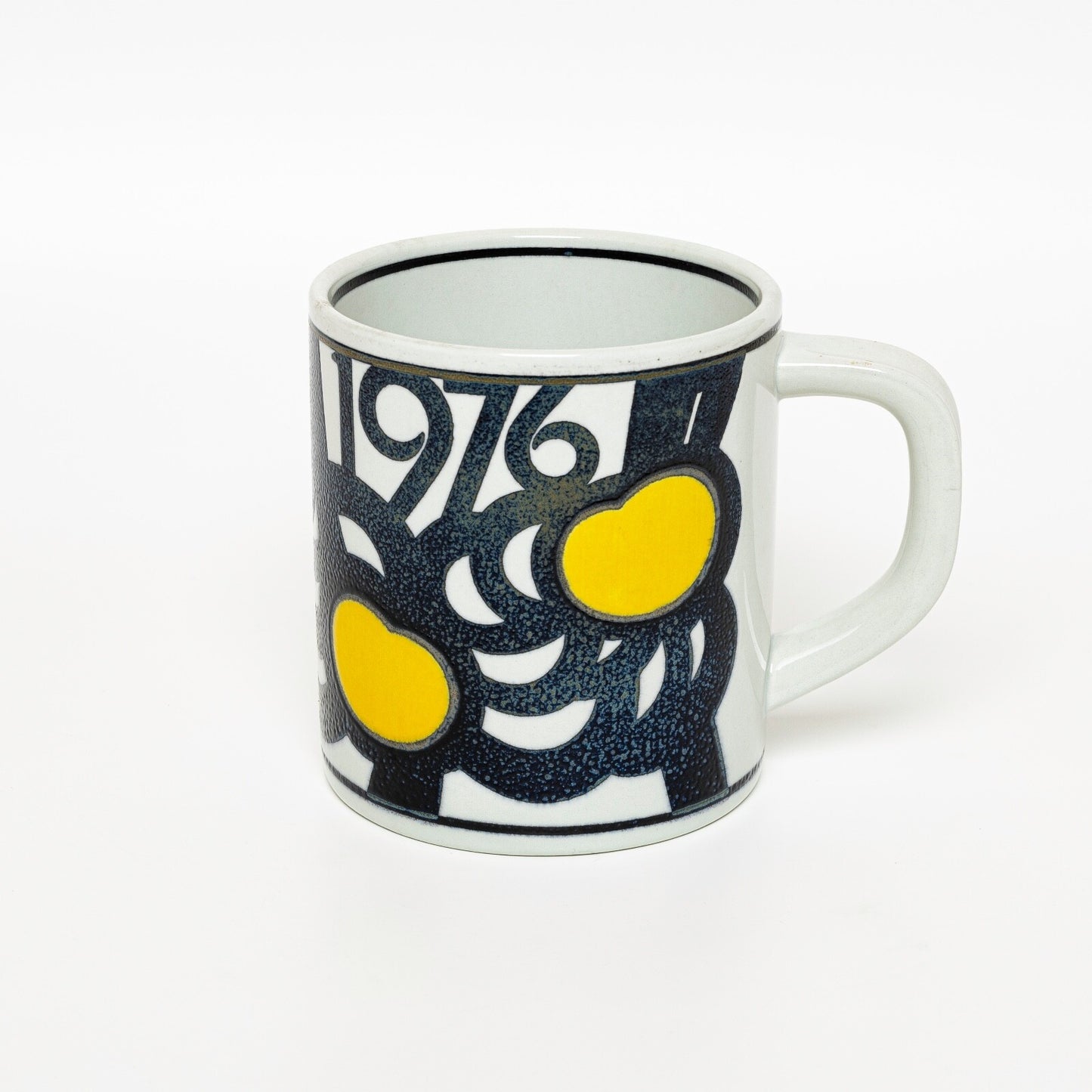 ROYAL COPENHAGEN TAZZA ANNUALE 1976 GRANDE, PORTAPENNE PORTAUTENSILI CERAMICA