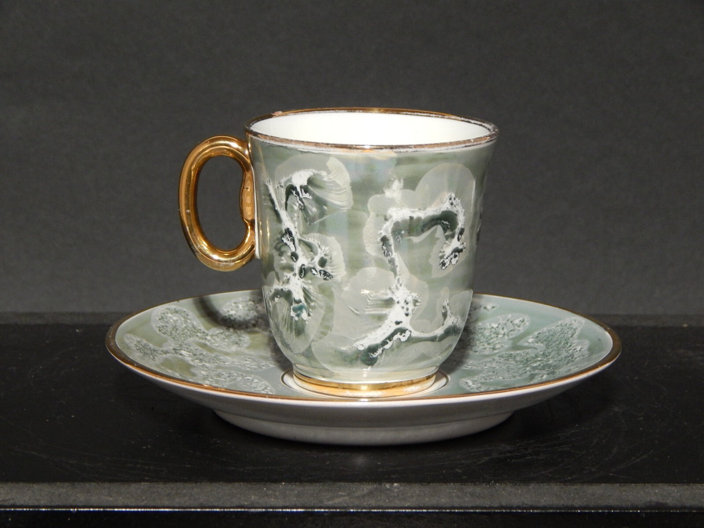 VINTAGE TAZZA CAFFE' CERAMICA MADE IN ITALY CERAMISTA BRUNO GIACHETTI #1687