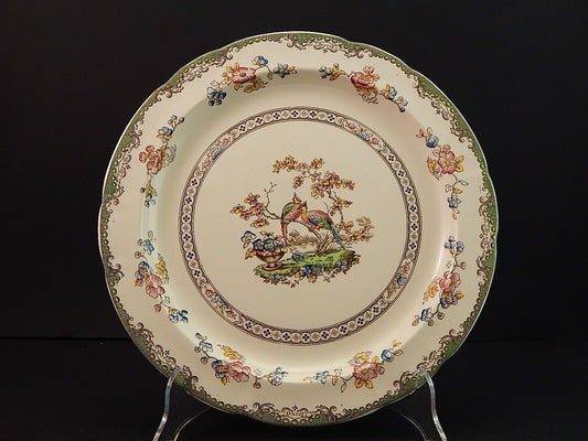 ANTICO VASSOIO CM 31 INGLESE SEMI PORCELLANA COPELAND SPODE ENGLAND EDEN