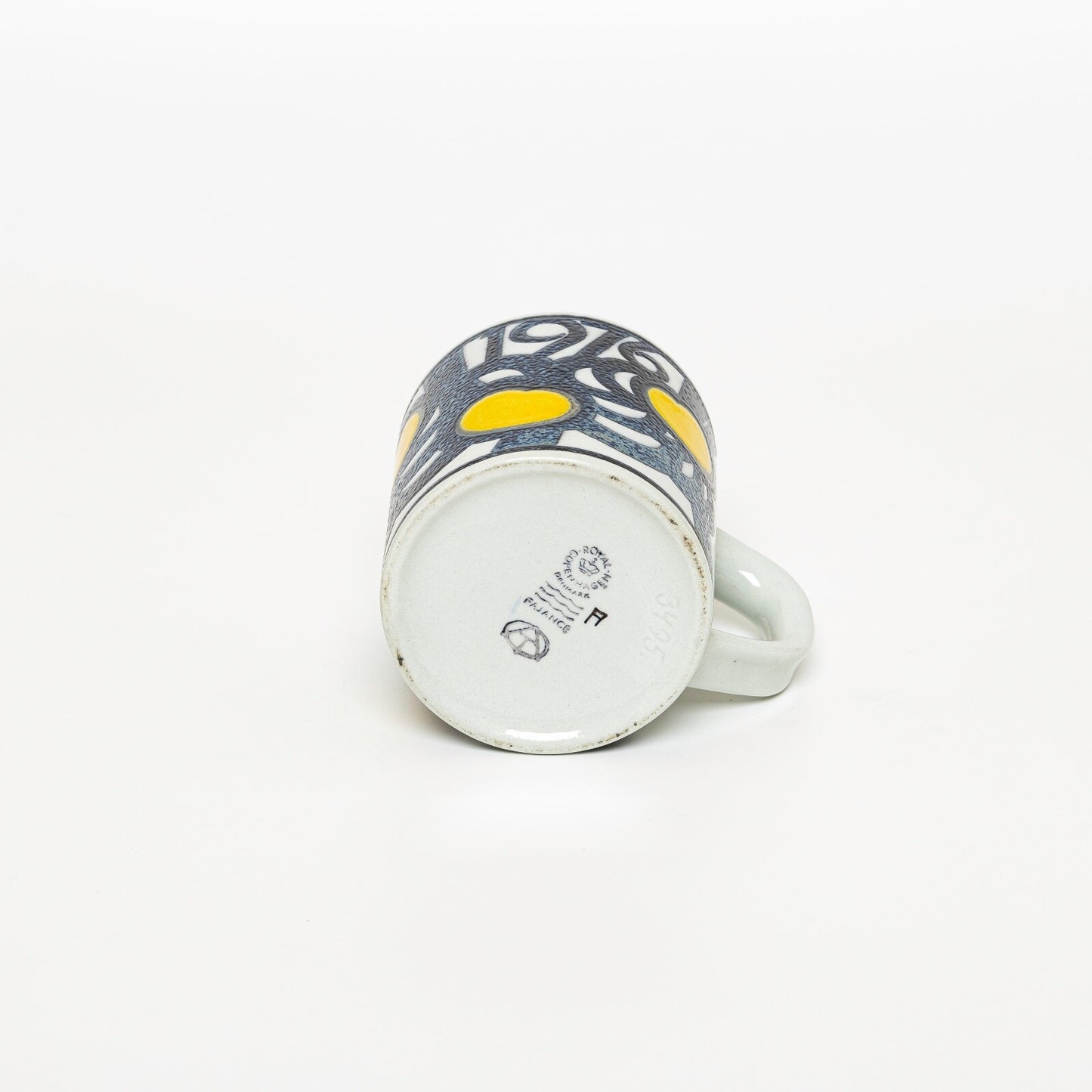 ROYAL COPENHAGEN TAZZA ANNUALE 1976 PICCOLA CERAMICA CM 8 ML 200