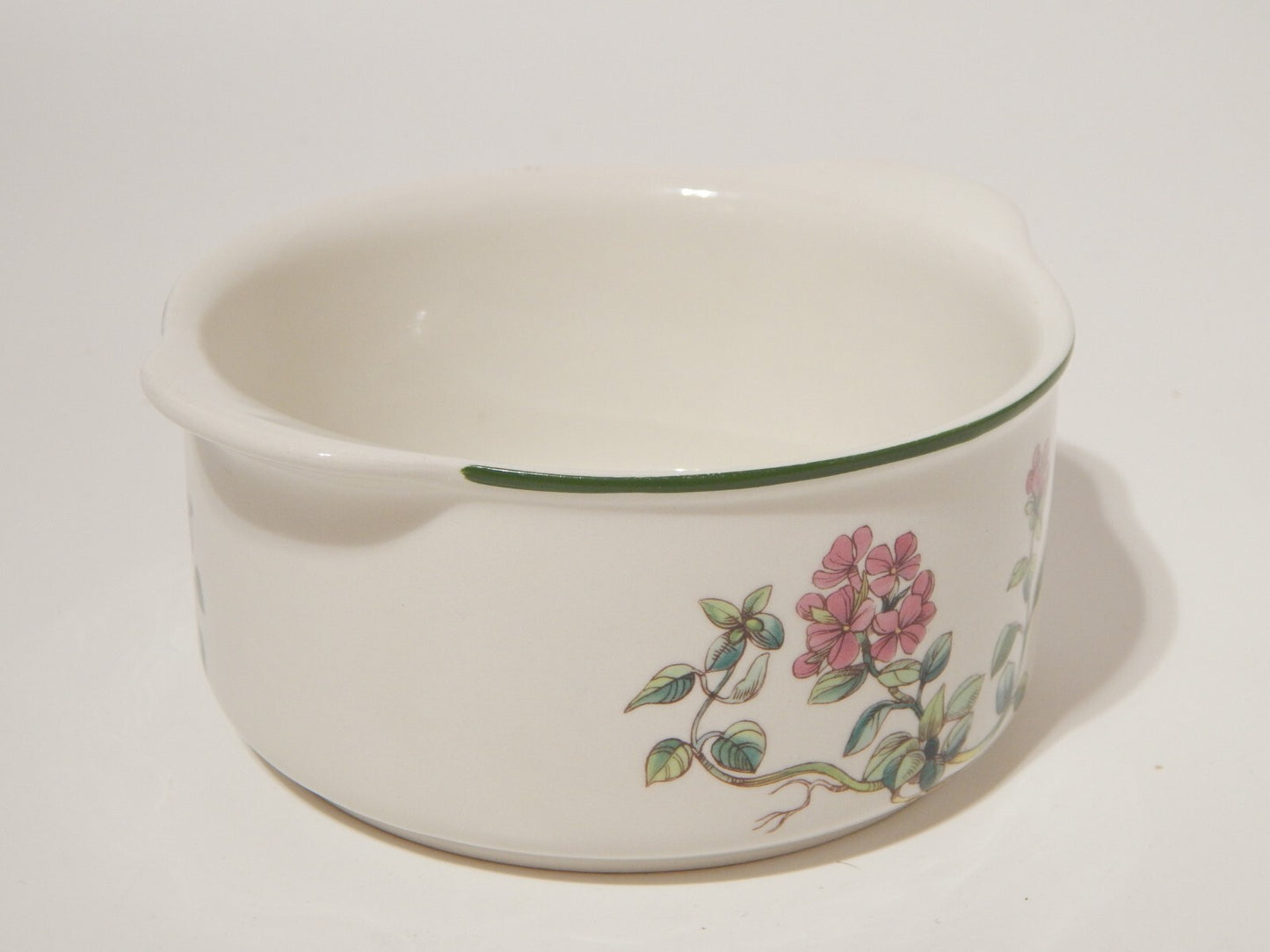 CERAMICA ENOCH WEDGWOOD CIOTOLA TAZZA BRODO O ZUPPA BOTANICA FLORABUNDA TIMO