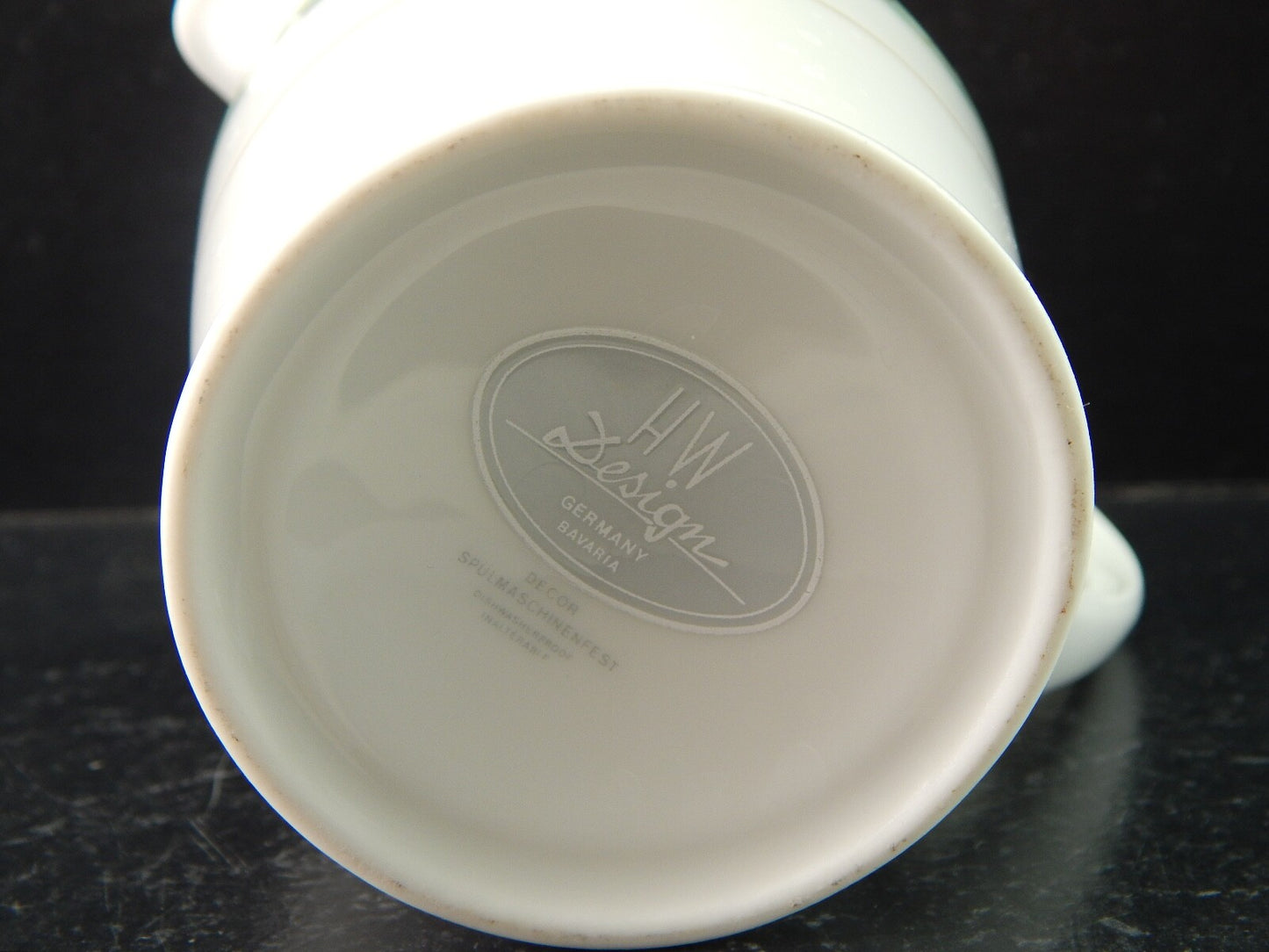 VINTAGE SERVIZIO CAFFÈ PORCELLANA H W DESIGN BAVARIA STILE ART DECO