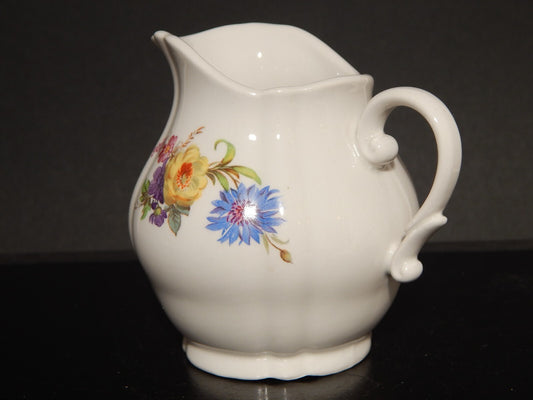 VINTAGE LATTIERA BRICCO CERAMICA RICHARD GINORI LAVENO DIAMONDSTONE FLOREALE