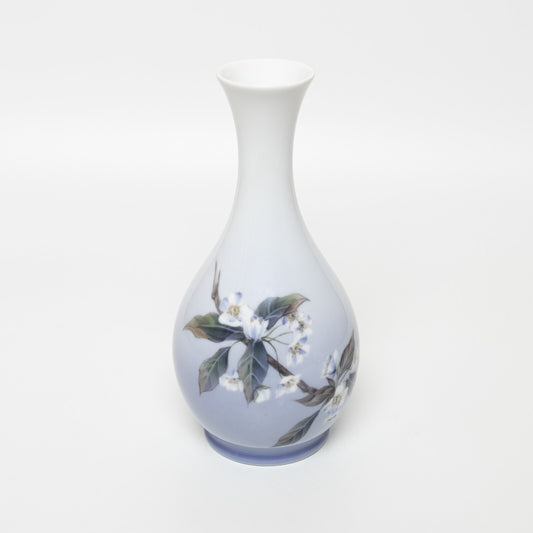 VASO PORCELLANA ROYAL COPENHAGEN "Fiori di Melo" ORIGINALE CM 22 COD 863/51