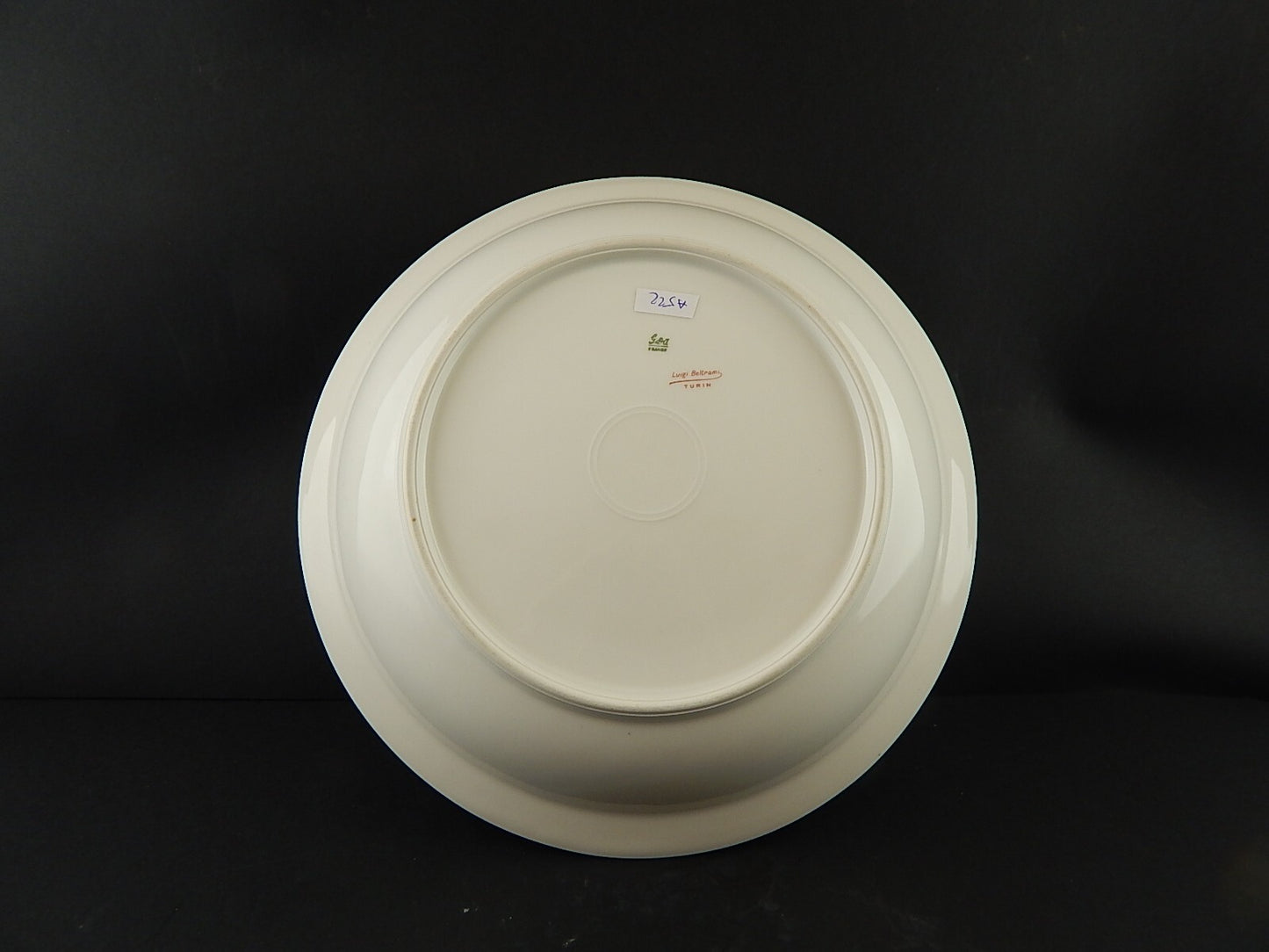 ANTICA INSALATIERA CIOTOLA PORCELLANA LIBERTY GDA LIMOGES GHIRLANDE DI ROSE