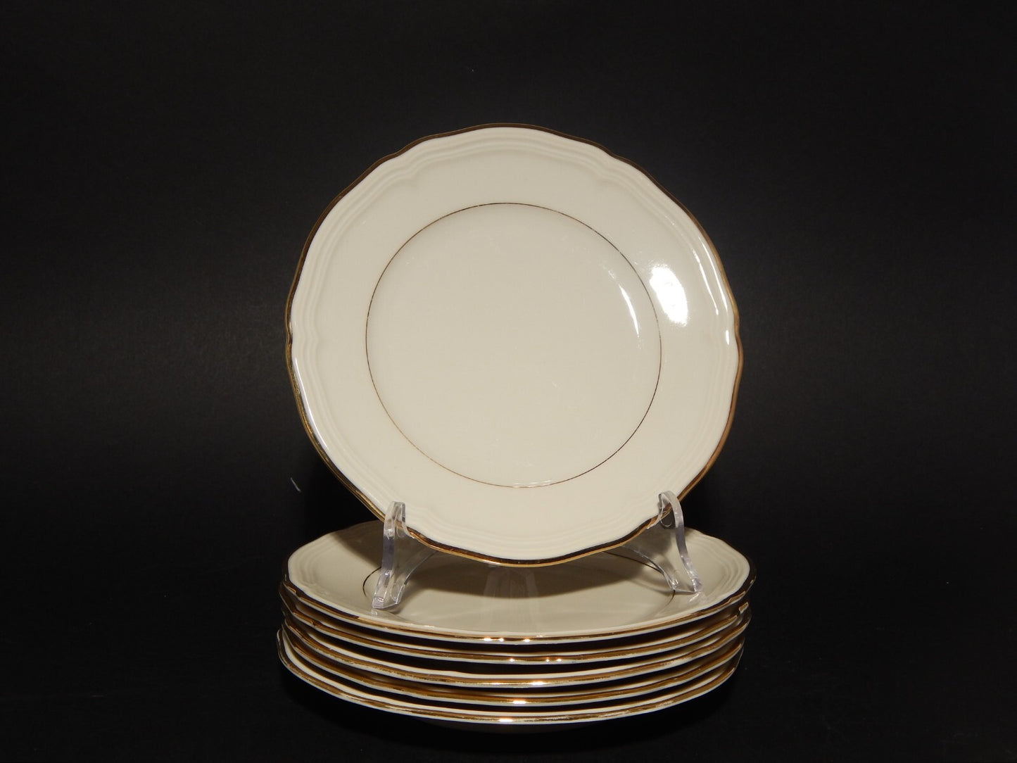 ANTICO SET 6 PIATTI DESSERT PORCELLANA SELTMANN WEIDEN BAVARIA MARIE LUISE