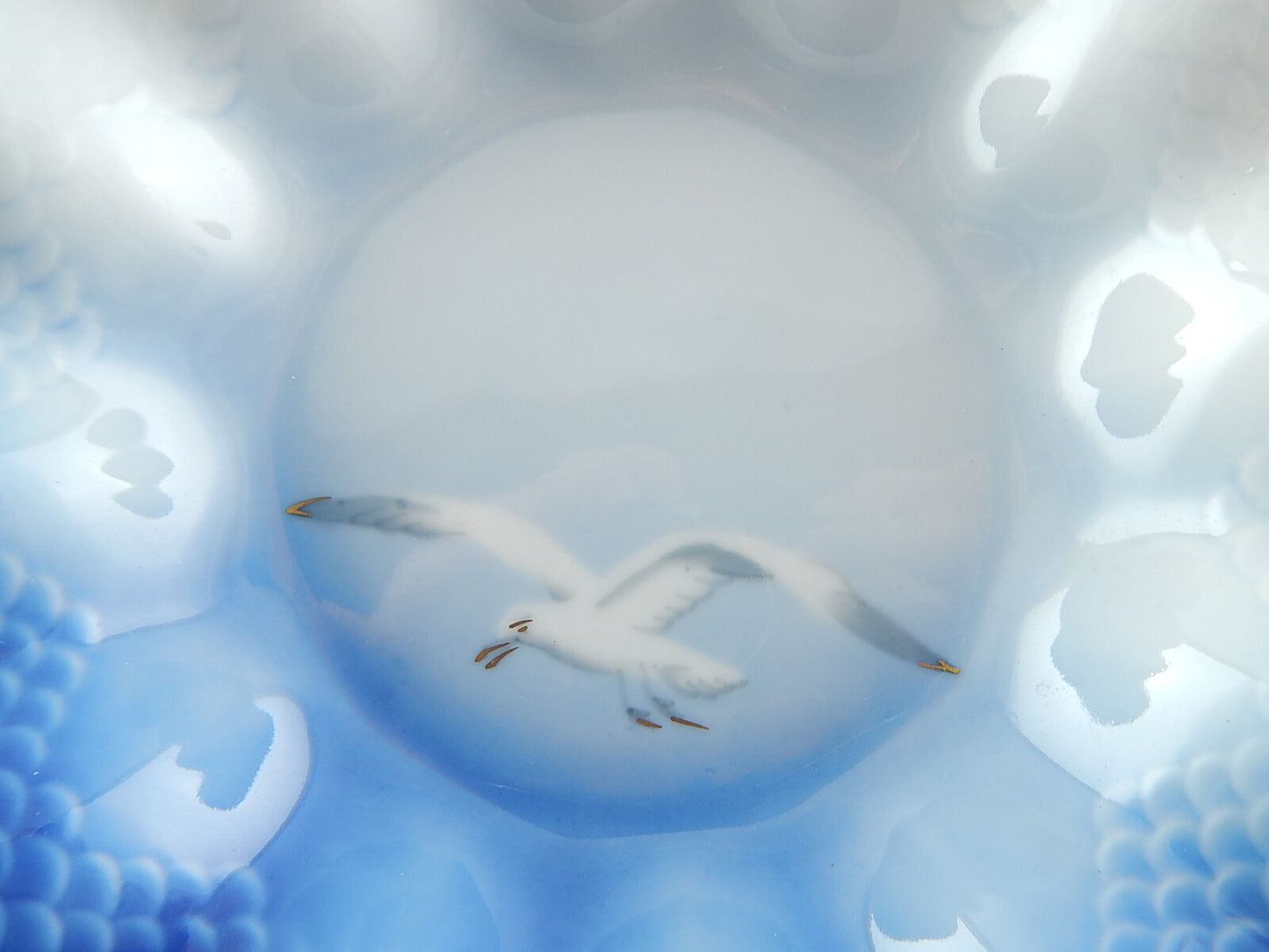 ROYAL COPENHAGEN BING&GRONDAHL PORCELLANA CIOTOLA PORTA BOMBONS GABBIANI