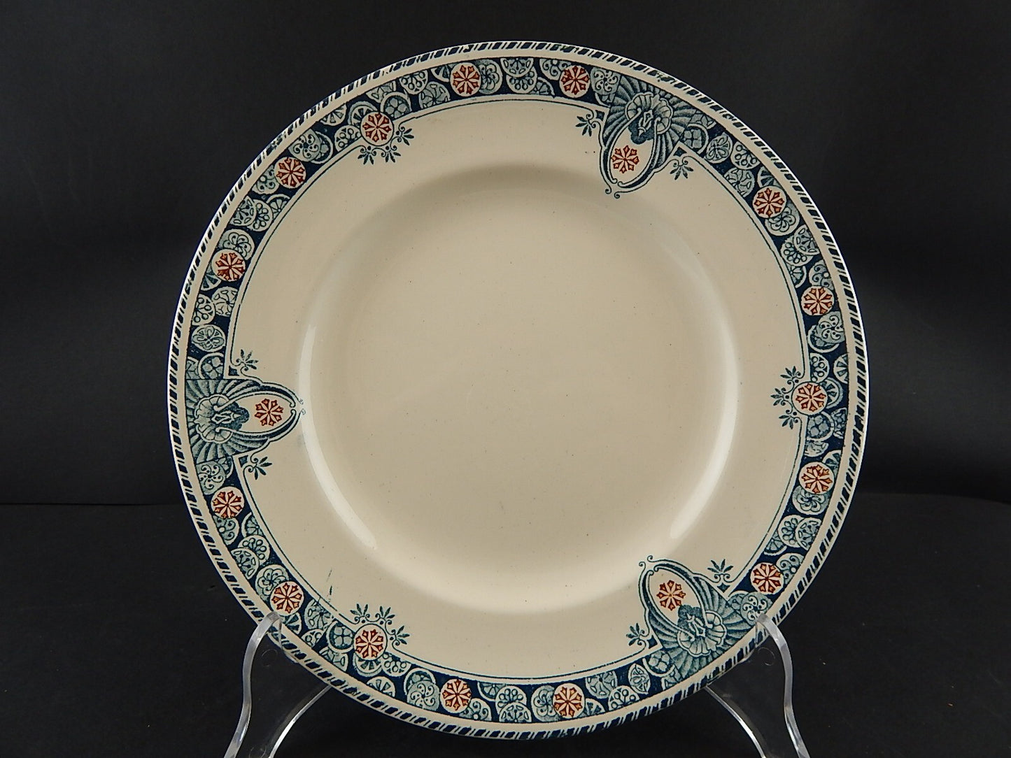 ANTICO RARO SERVIZIO PIATTI TAVOLA LIBERTY CERAMICA LONGWY MODELLO LONDRES