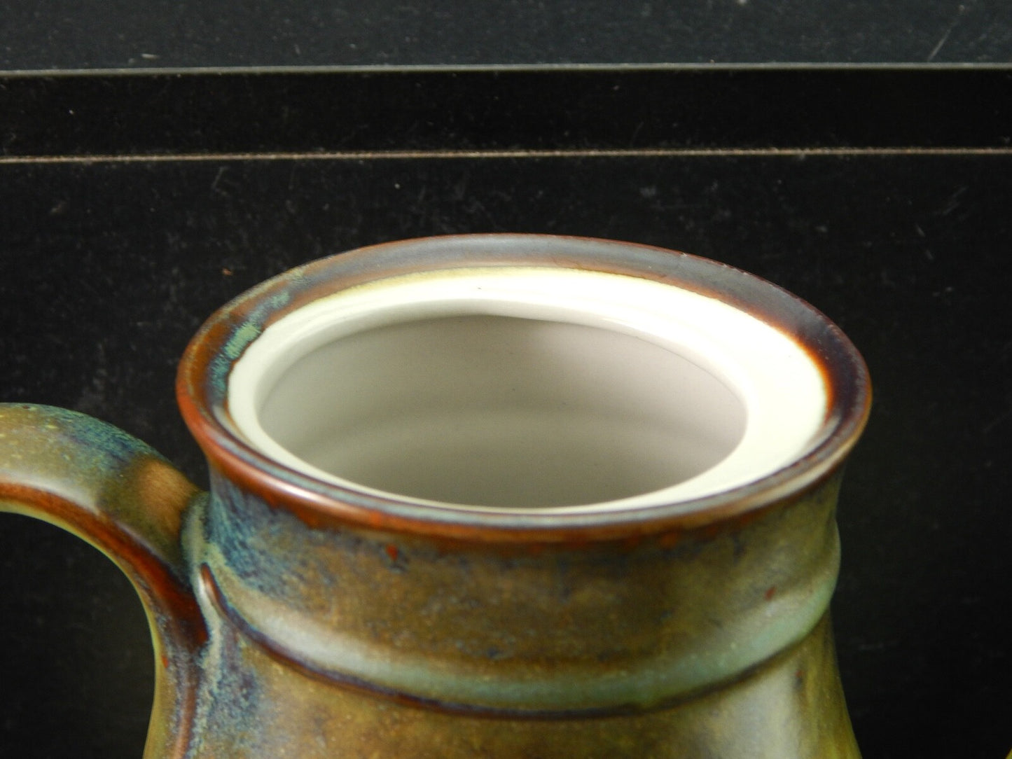 VINTAGE PORCELLANA MANCIOLI COLLEZIONE TUSCIA CAFFETTIERA