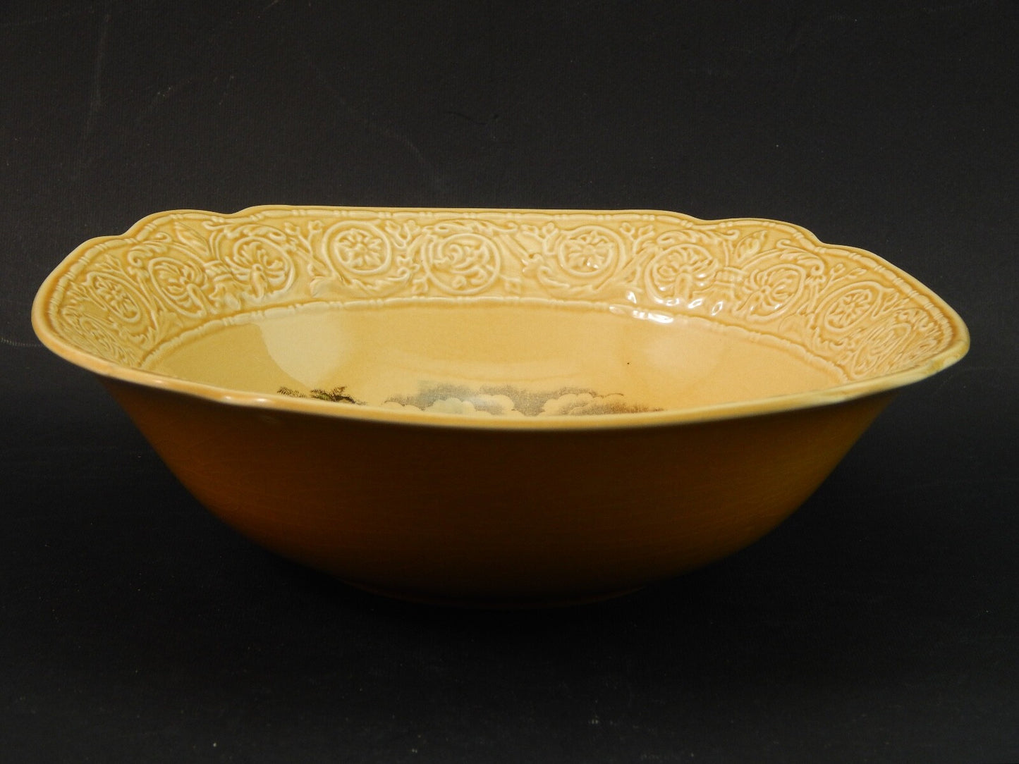 VINTAGE CIOTOLA INSALATIERA ROYAL STAFFORDSHIRE CERAMICS ENGLAND SAFE HARBOUR