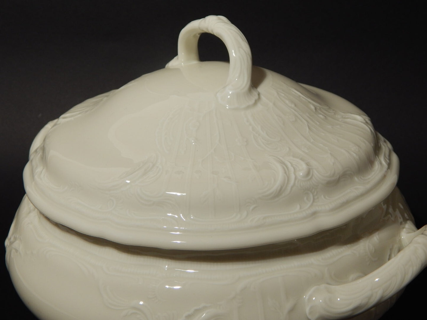 VINTAGE CENTROTAVOLA GRANDE ZUPPIERA SANS SOUCI PORCELLANA ROSENTHAL