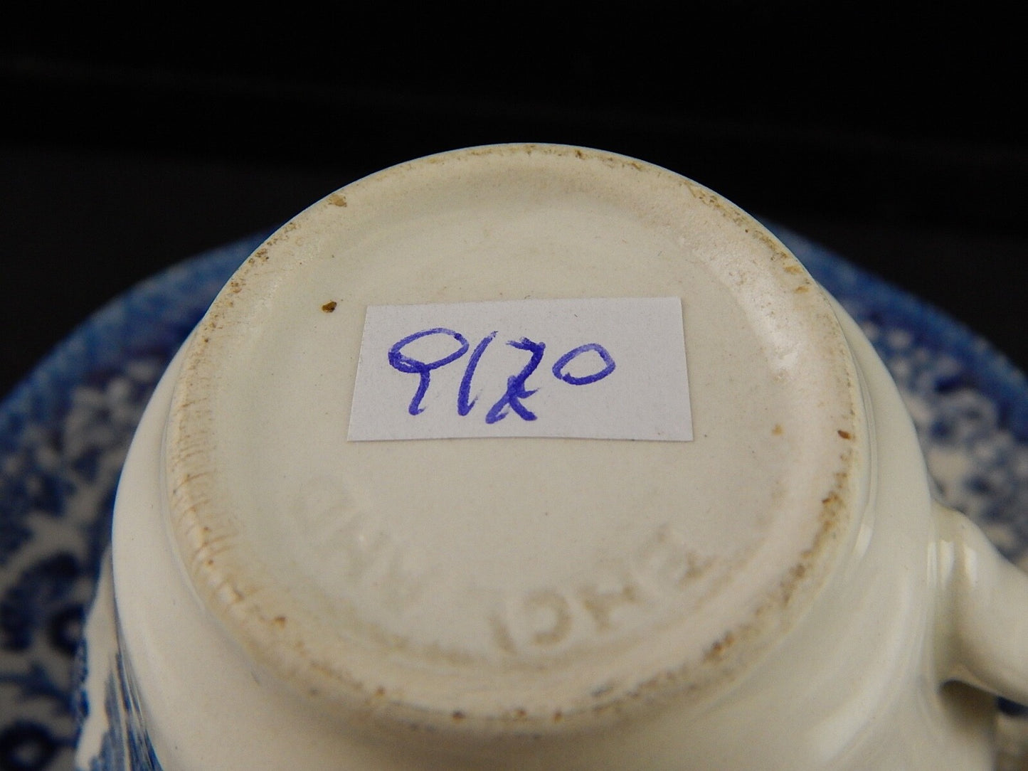 ANTICA RARA TAZZINA CAFFE' SEMI PORCELLANA ENOCH WEDGWOOD COLLEZIONE WOODLAND ##