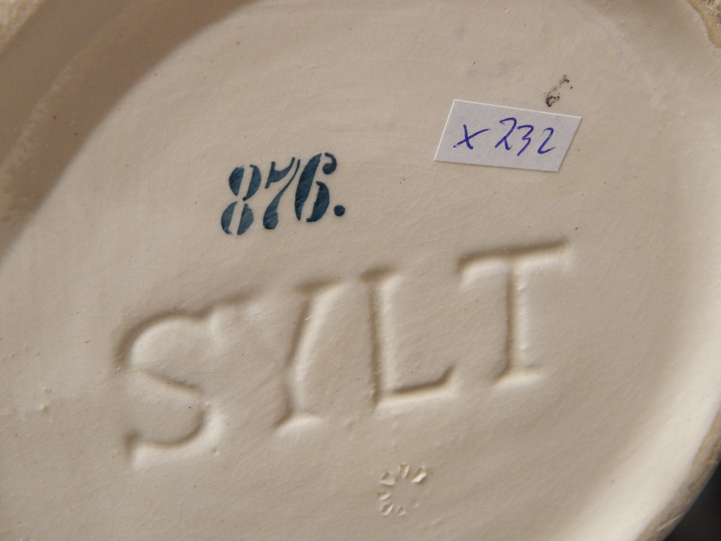 ANTICA ART DECO GRANDE BROCCA CARAFFA VERSATOIO CERAMICA SYLT