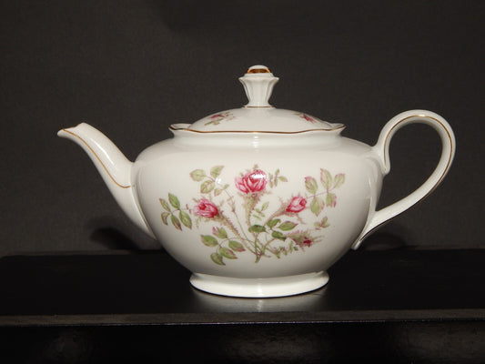 ANTICO SERVIZIO TÈ PORCELLANA BAVARIA OSCAR SCHALLER RHEINPFALZ ROSA CANINA