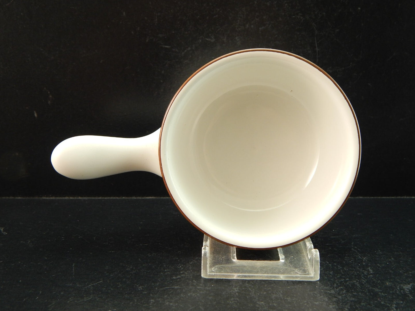 VINTAGE VILLEROY&BOCH TEGAMINO CIOTOLA CON MANICO PORCELLANA COLLEZIONE BOTANICA