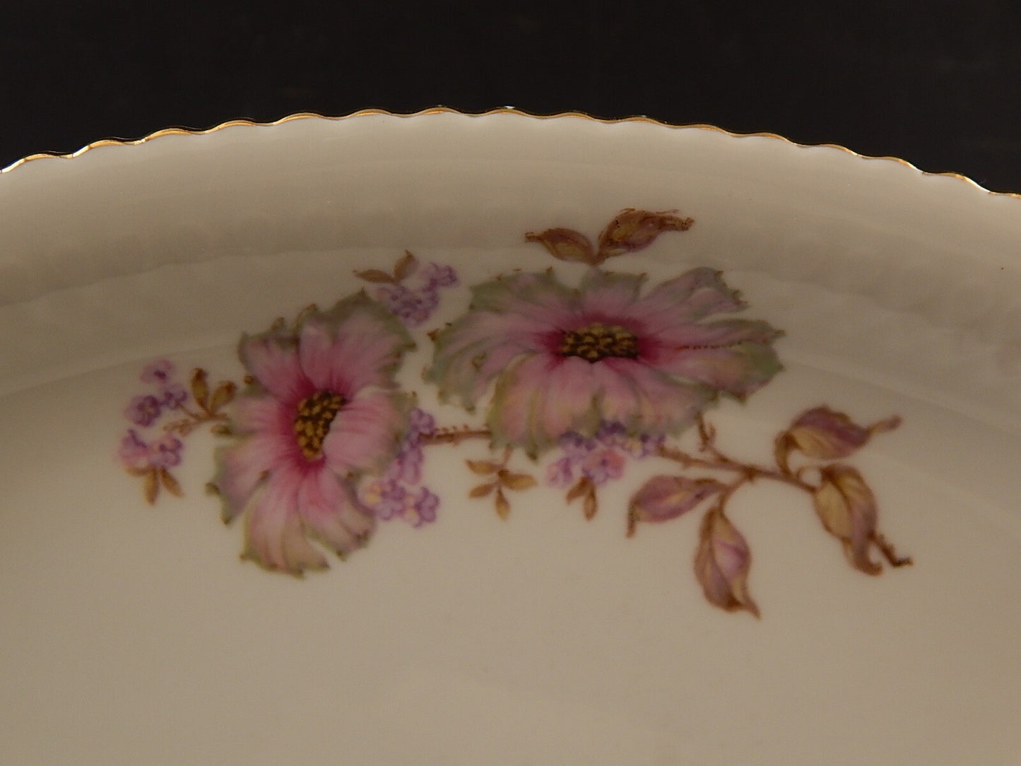 ANTICO RARO VASSOIO RAVIERA PORCELLANA SELTMANN WEIDEN BAVARIA ELISABETH