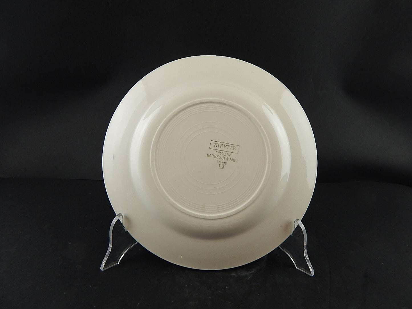 ANTICO ART DECO SERVIZIO TAVOLA PIATTI CERAMICA SARREGUEMINES DIGOIN NINETTE
