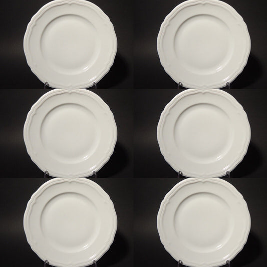 ANTICO SET 6 PIATTI PORCELLANA BIANCA SELTMANN WEIDEN BAVARIA MARIE LUISE