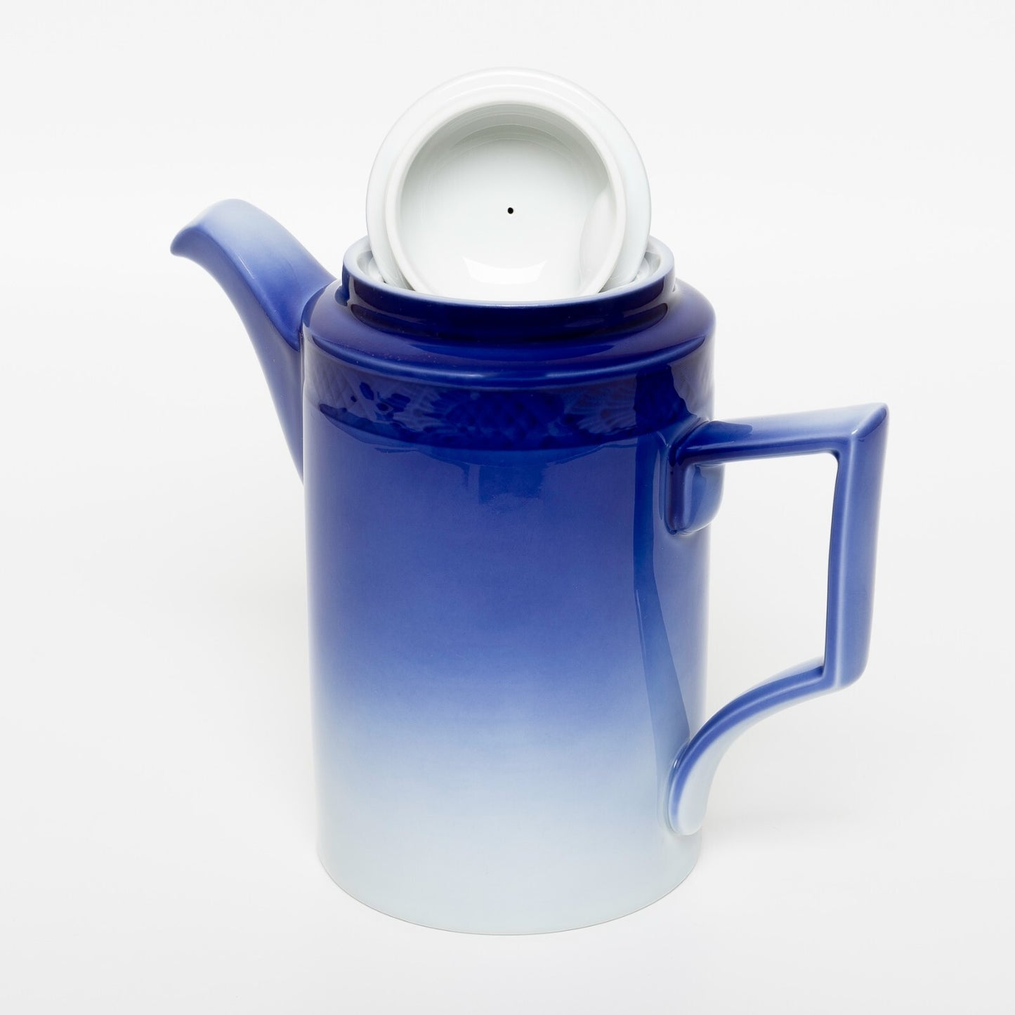 ROYAL COPENHAGEN PORCELLANA TEIERA CAFFETTIERA DI NATALE ORIGINALE CM 19