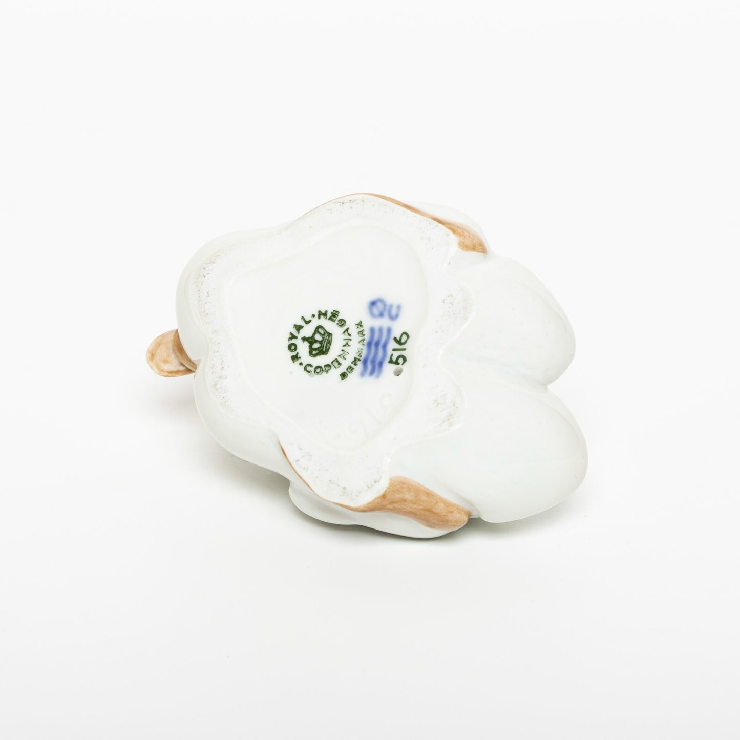 STATUINA PORCELLANA ROYAL COPENHAGEN "Anatroccoli" COD 516 CM 4.5x9x6.5