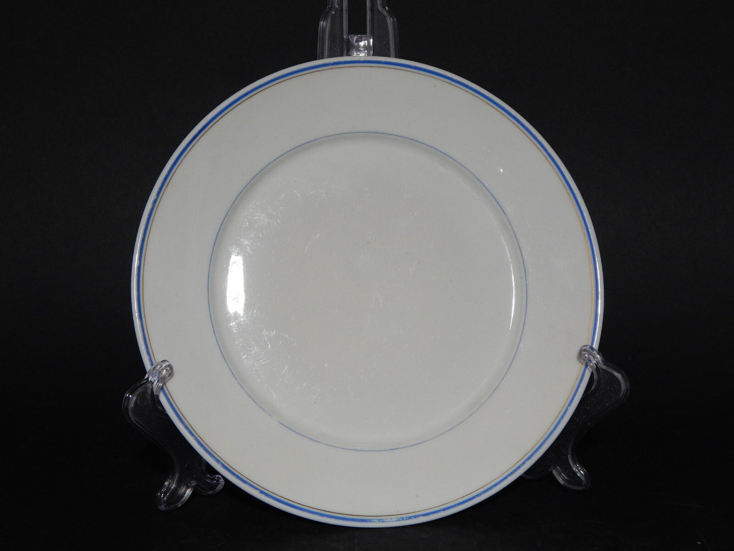 ANTICO RARO SERVIZIO TAVOLA IMPERO 18 PIATTI PORCELLANA GINORI DOCCIA SEC. XIX