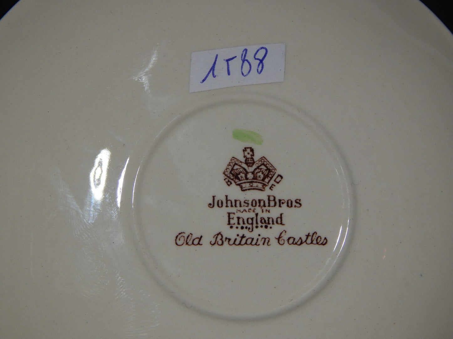 ANTICA TAZZA DA TE' PORCELLANA JOHNSON BROS OLD BRITAIN CASTLE MULTICOLOR