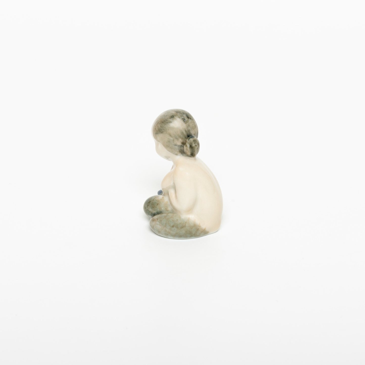 RARA STATUINA PORCELLANA ROYAL COPENHAGEN "Sirenetta" COD 2313 CM 5x4x4