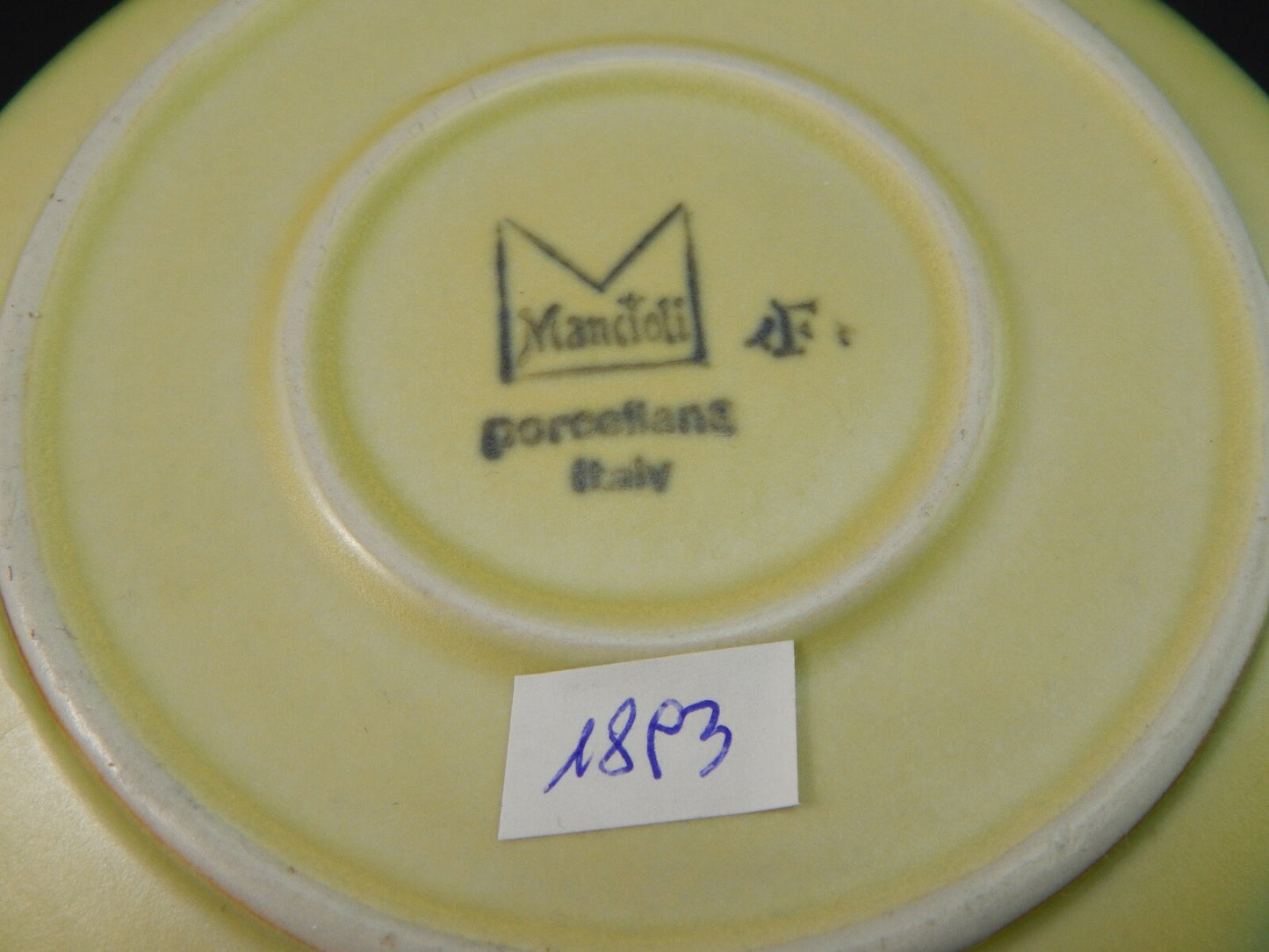 VINTAGE PORCELLANA MANCIOLI COLLEZIONE TUSCIA TEGAMINO