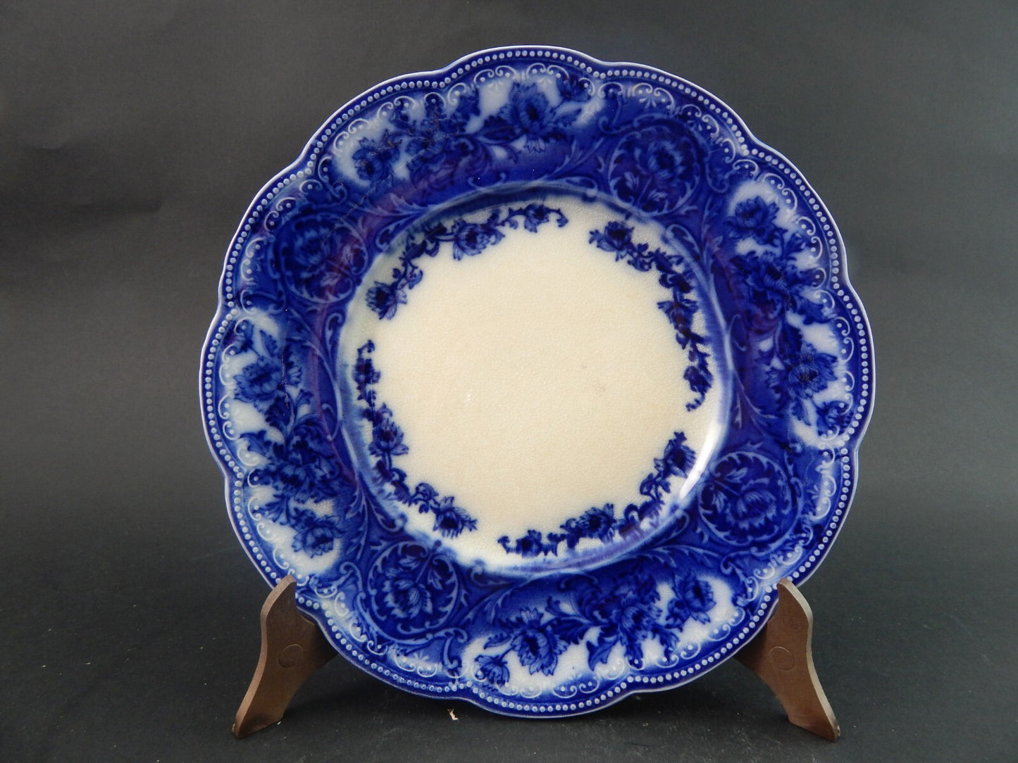 WEDGWOOD&CO ATALANTA PREZIOSO ANTICO PIATTO CM 23 SEMI-PORCELLANA DEL 1906 #1519