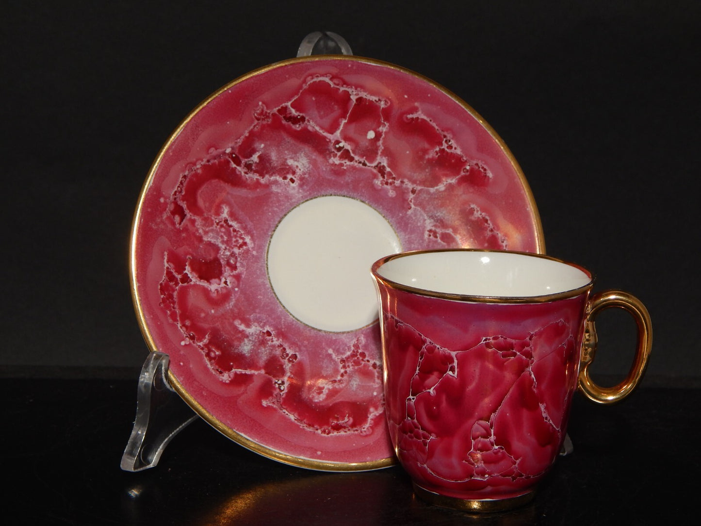 VINTAGE TAZZA CAFFE' CERAMICA MADE IN ITALY CERAMISTA BRUNO GIACHETTI #1690