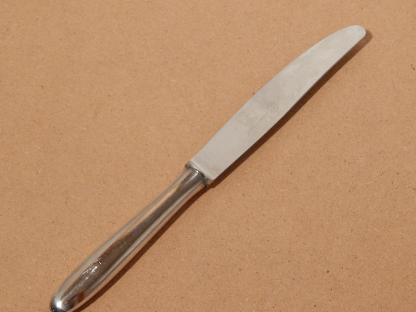 MODERNARIATO ARGENTERIA SAMBONET AS SERVIZIO POSATE ALPACCA ARGENTATE LAME INOX