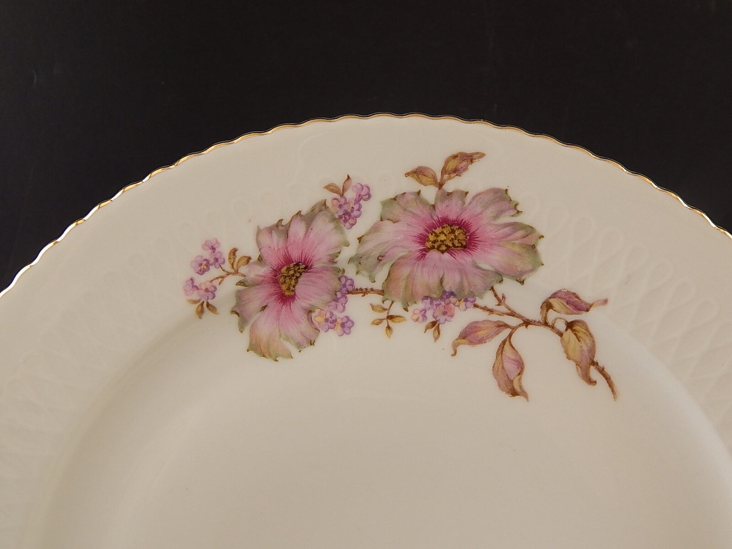 ANTICO RARO SERVIZIO 6 PIATTI PIANI PORCELLANA SELTMANN WEIDEN BAVARIA ELISABETH