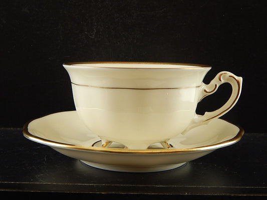 ANTICO PREZIOSA TAZZA TÈ PORCELLANA KOENIGSZELT BAVARIA MODELLO CHARLOTTE