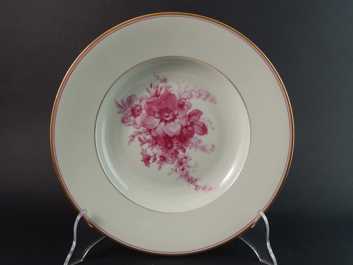 ANTICO SERVIZIO 8 PIATTI PORCELLANA JOHANN HAVILAND BAVARIA DECORO SAVONA