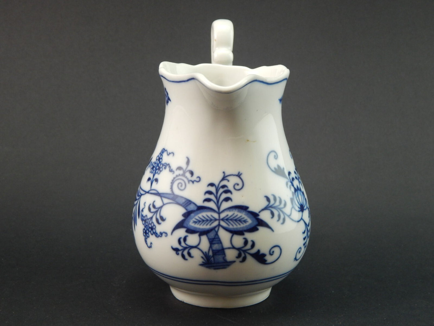 Zwiebelmuster Original Bohemia LATTIERA BRICCO CARAFFA PORCELLANA BIANCA BLU