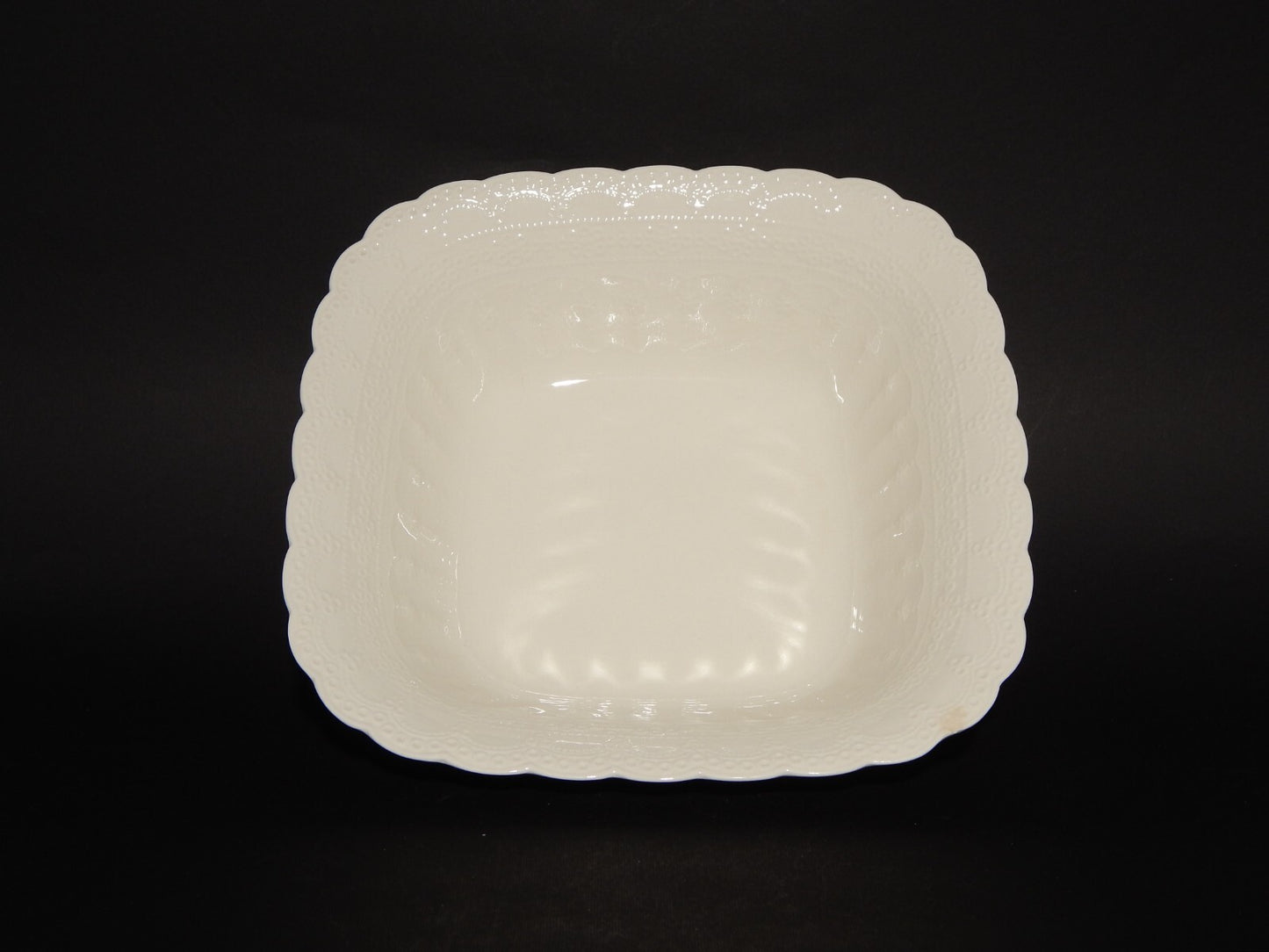 ANTICA CIOTOLA INSALATIERA INGLESE SEMI-PORCELLANA COPELAND SPODE'S JEWEL 1926