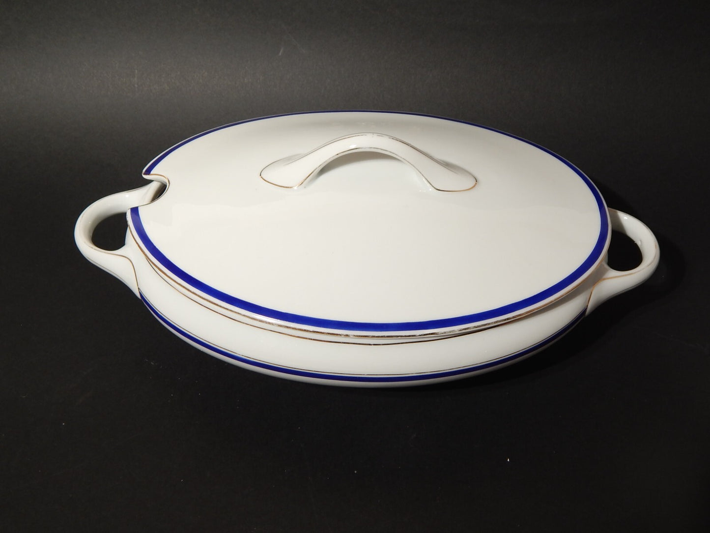 ANTICA PRIMO 900 ZUPPIERA LEGUMIERA STILE IMPERO PORCELLANA KPM GERMANY