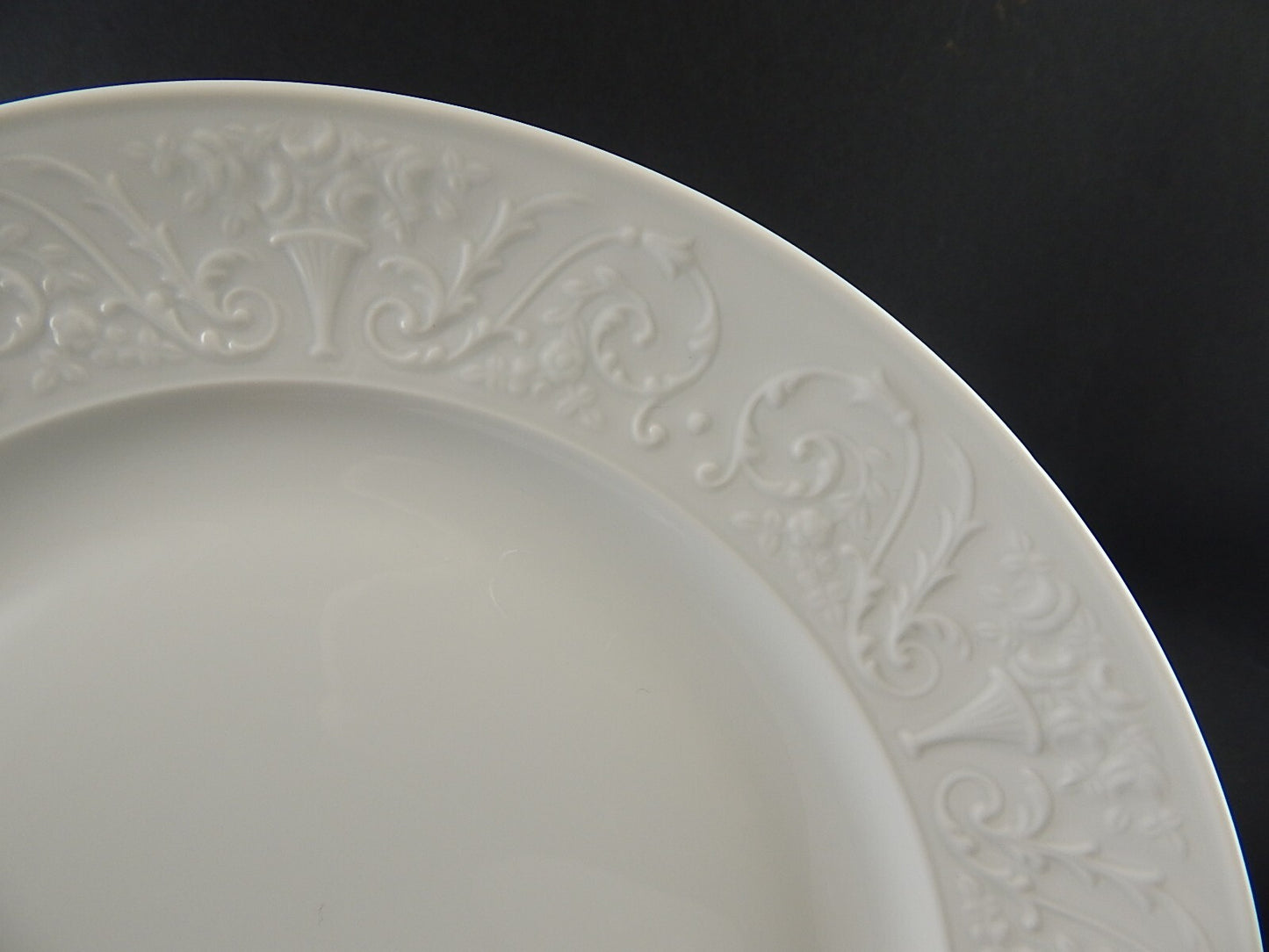 VINTAGE PIATTO VASSOIO LIMOGES RAYNAUD PORCELLANA BIANCA MODELLO WASHINGTON A217