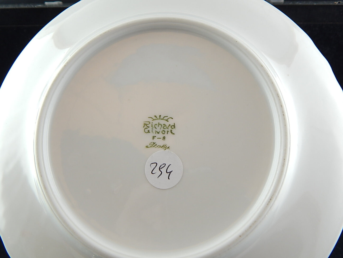 RICHARD GINORI PORCELLANA PIATTO VECCHIO GINORI DECORO NATURA MORTA FRUTTI 294