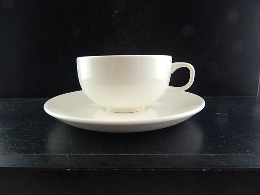 ROYAL COPENHAGEN MODERN COFFEE CUP RED LINE GRETHE MEYER TAZZA CAFFÈ PORCELLANA